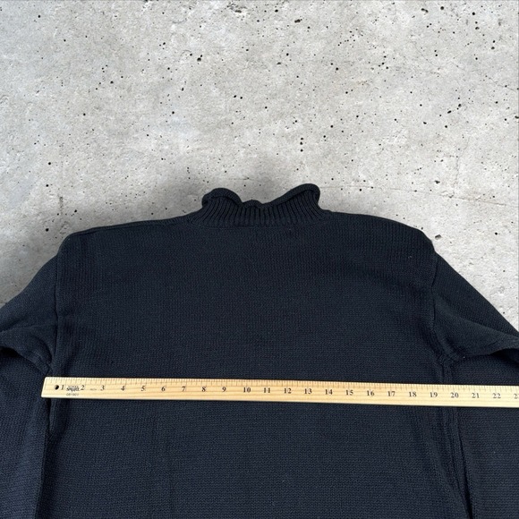 Vtg Halloween Fall Witch Spooky Spider Embroidered Knit‎ Jumper Sweater Sz S - Picture 5 of 5